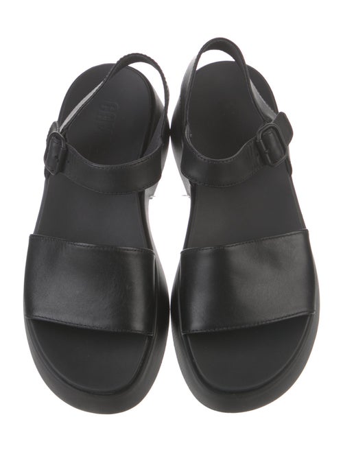 Camper Leather Slingback Sandals