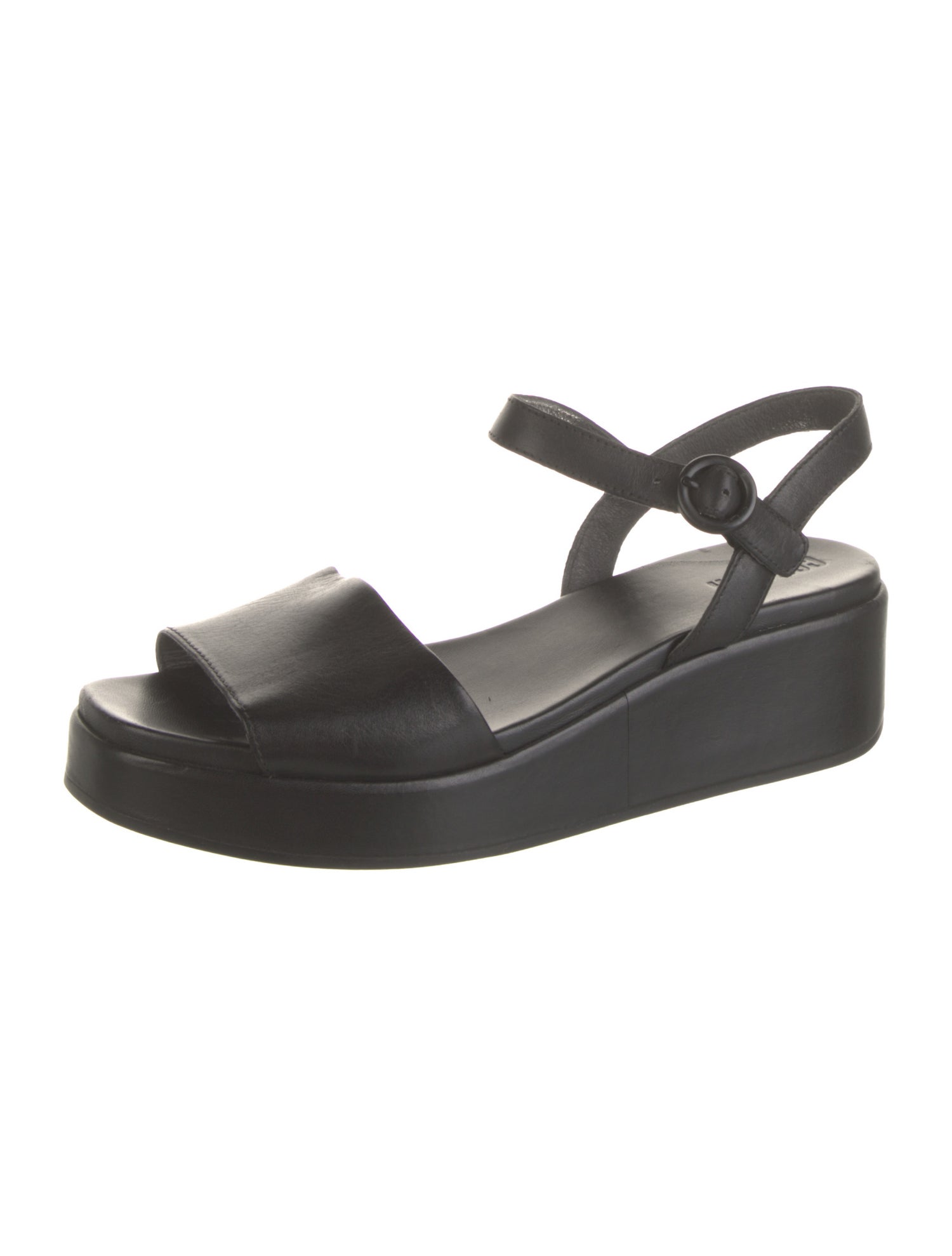 Camper Leather Slingback Sandals