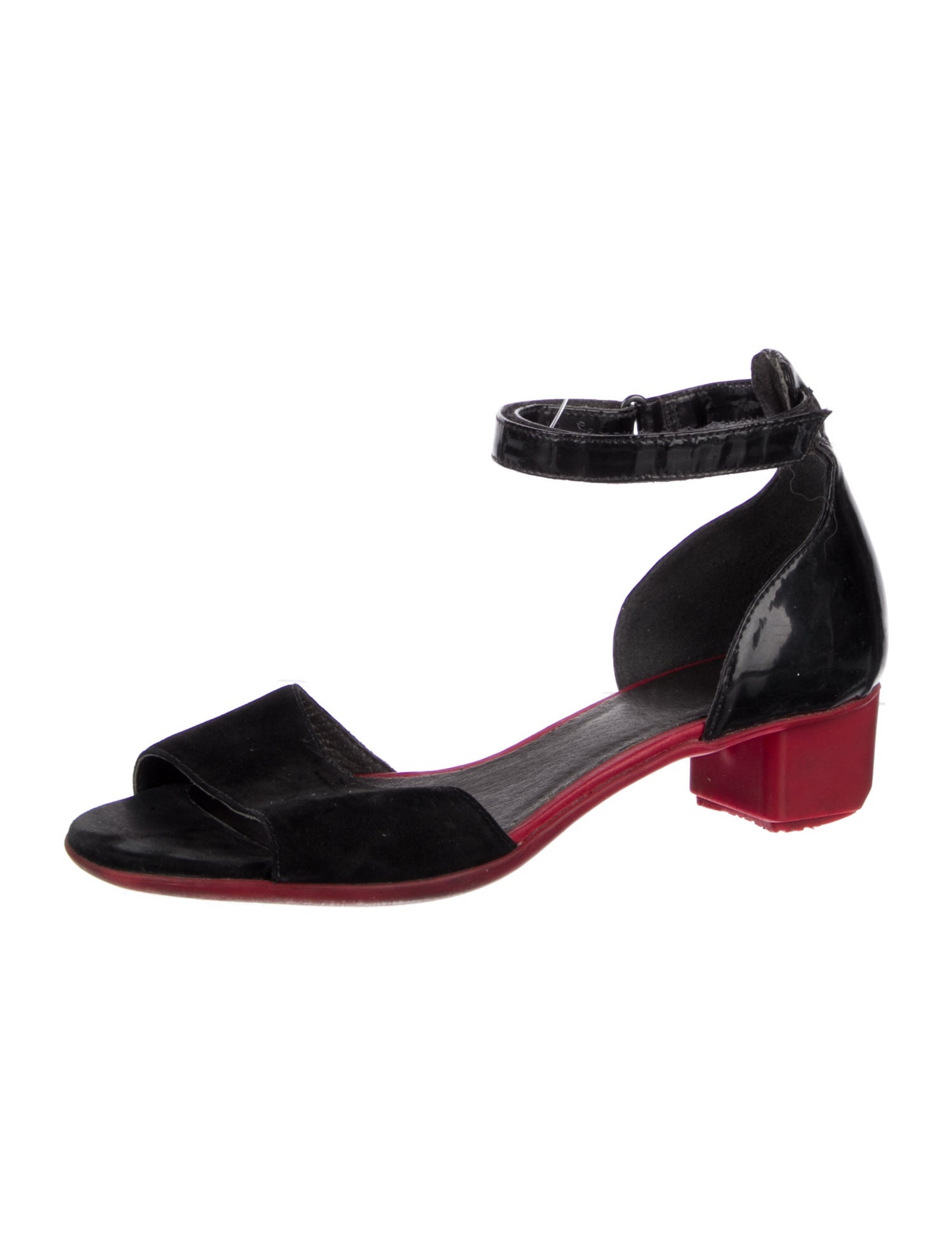 Camper Patent Leather Sandals
