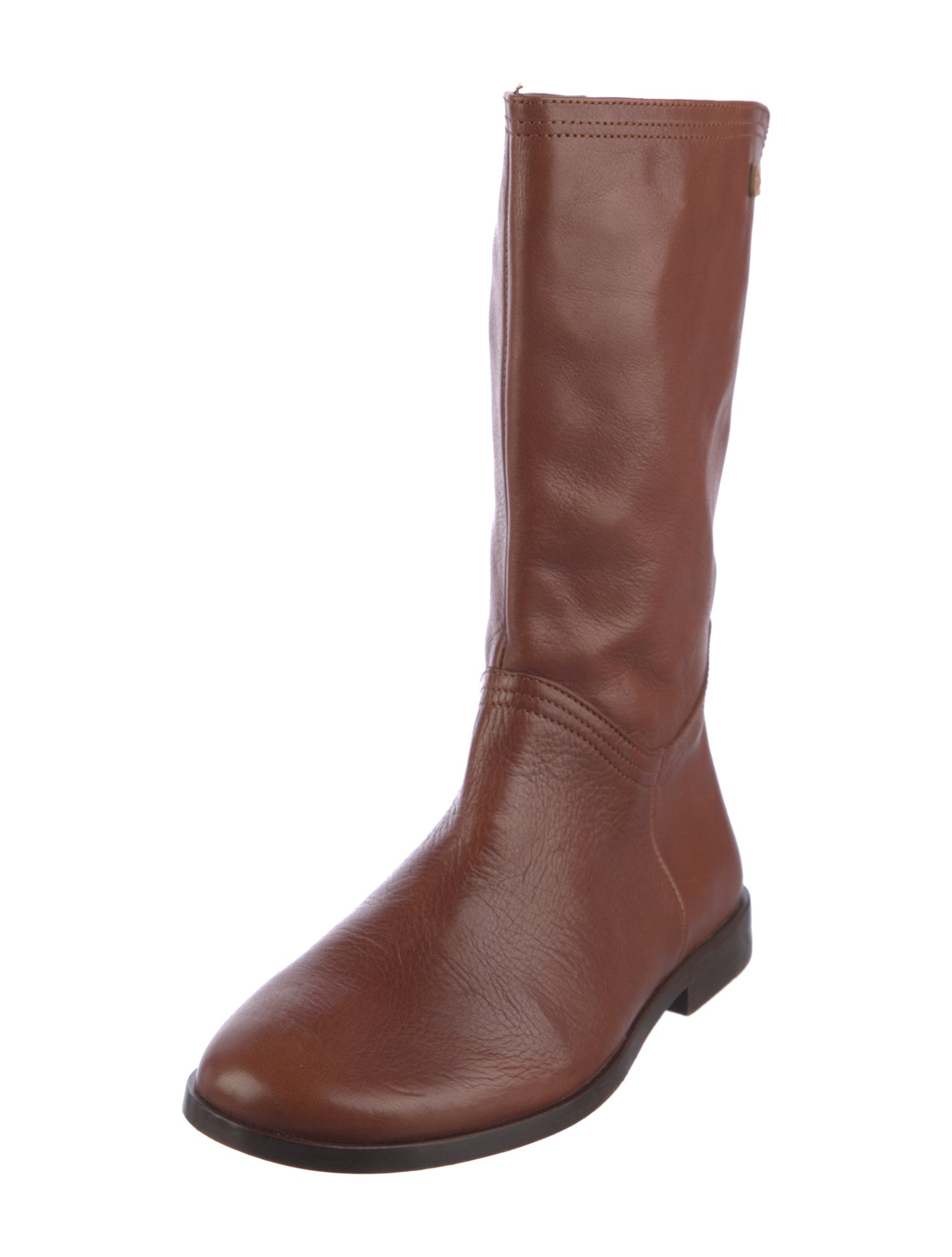 Camper Leather Moto Boots