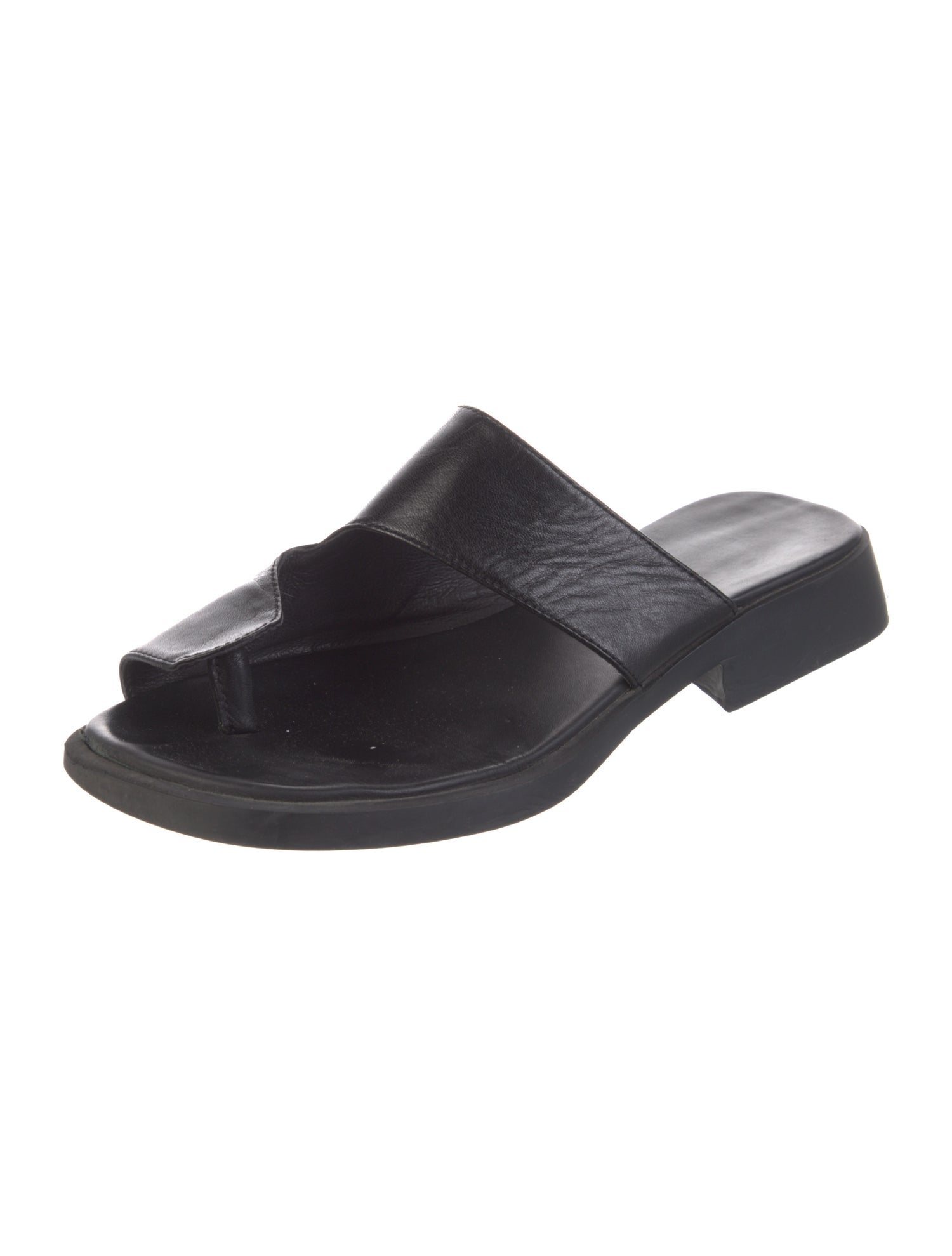 Camper Leather Slides