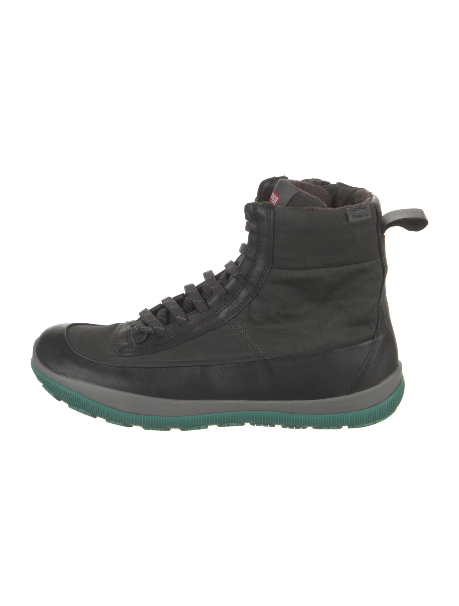 Camper Leather Combat Boots