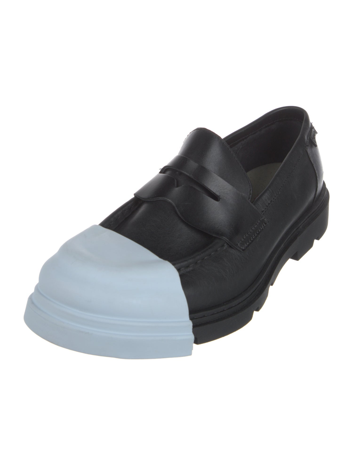 Camper Leather Leather Trim Embellishment Loafers w/ Tags