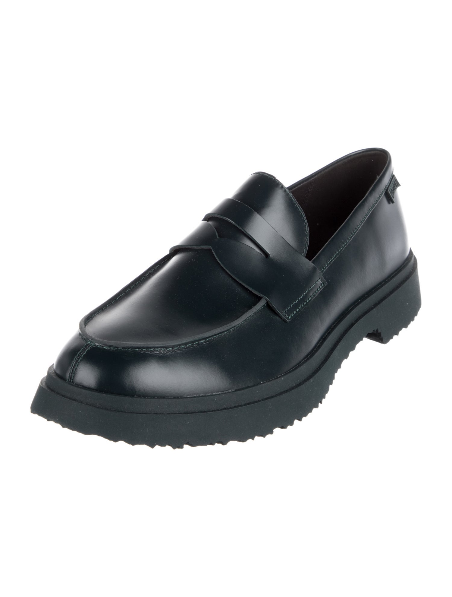 Camper Leather Leather Trim Embellishment Dress Loafers w/ Tags