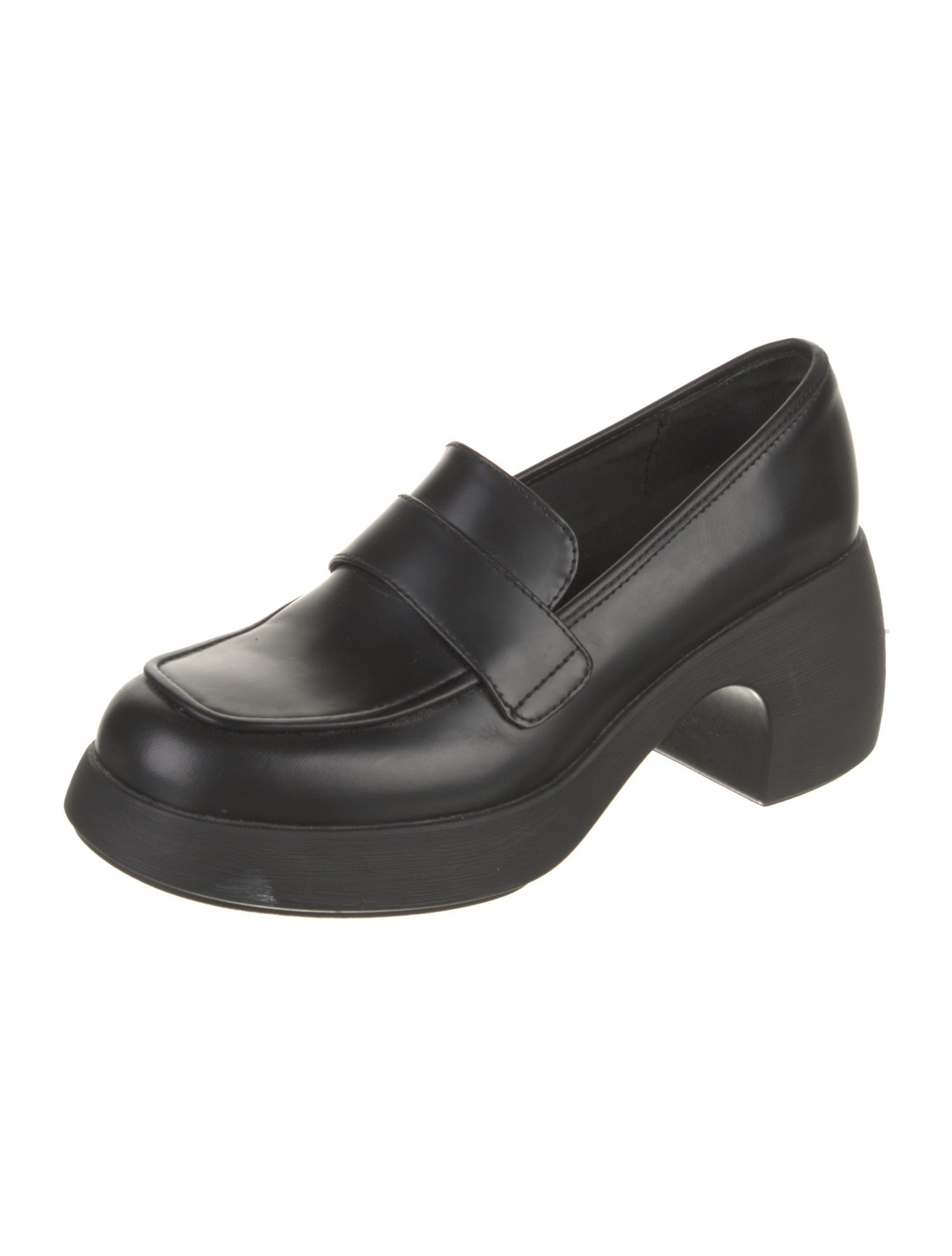 Camper Leather Pumps
