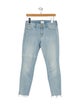 Candice Swanepoel x Mother Mid-Rise Skinny Leg Jeans