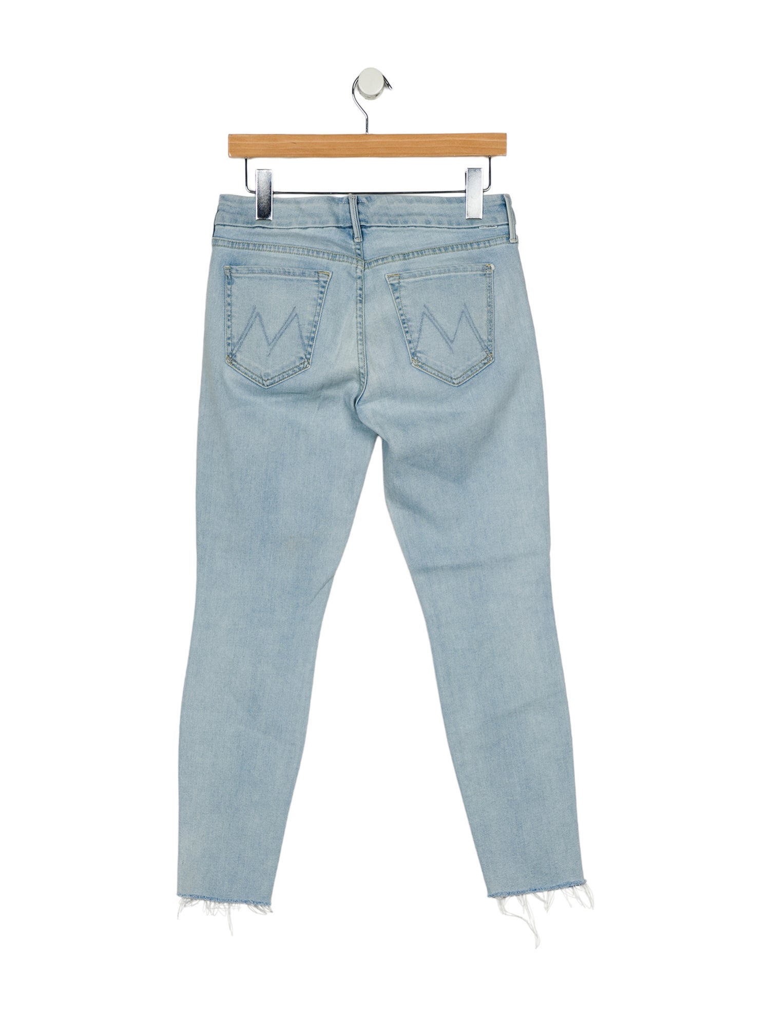 Candice Swanepoel x Mother Mid-Rise Skinny Leg Jeans