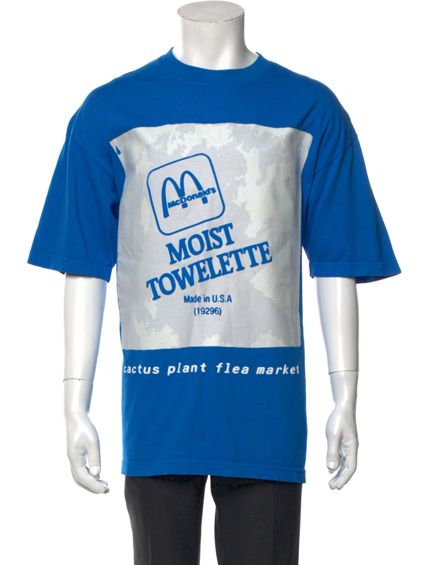 Cactus Plant Flea Market x McDonald's Graphic Print Crew Neck T-Shirt