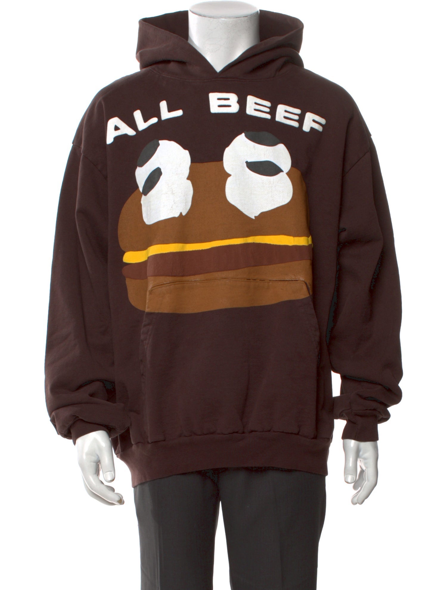 Cactus Plant Flea Market x McDonald's Graphic Print Crew Neck Hoodie