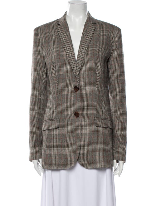Capulet Plaid Print Blazer