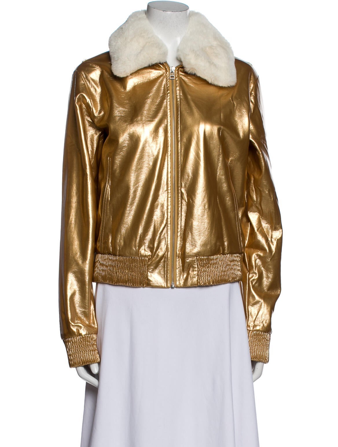 Capulet Biker Jacket Gold Jackets, Clothing WCAPU20744 The RealReal