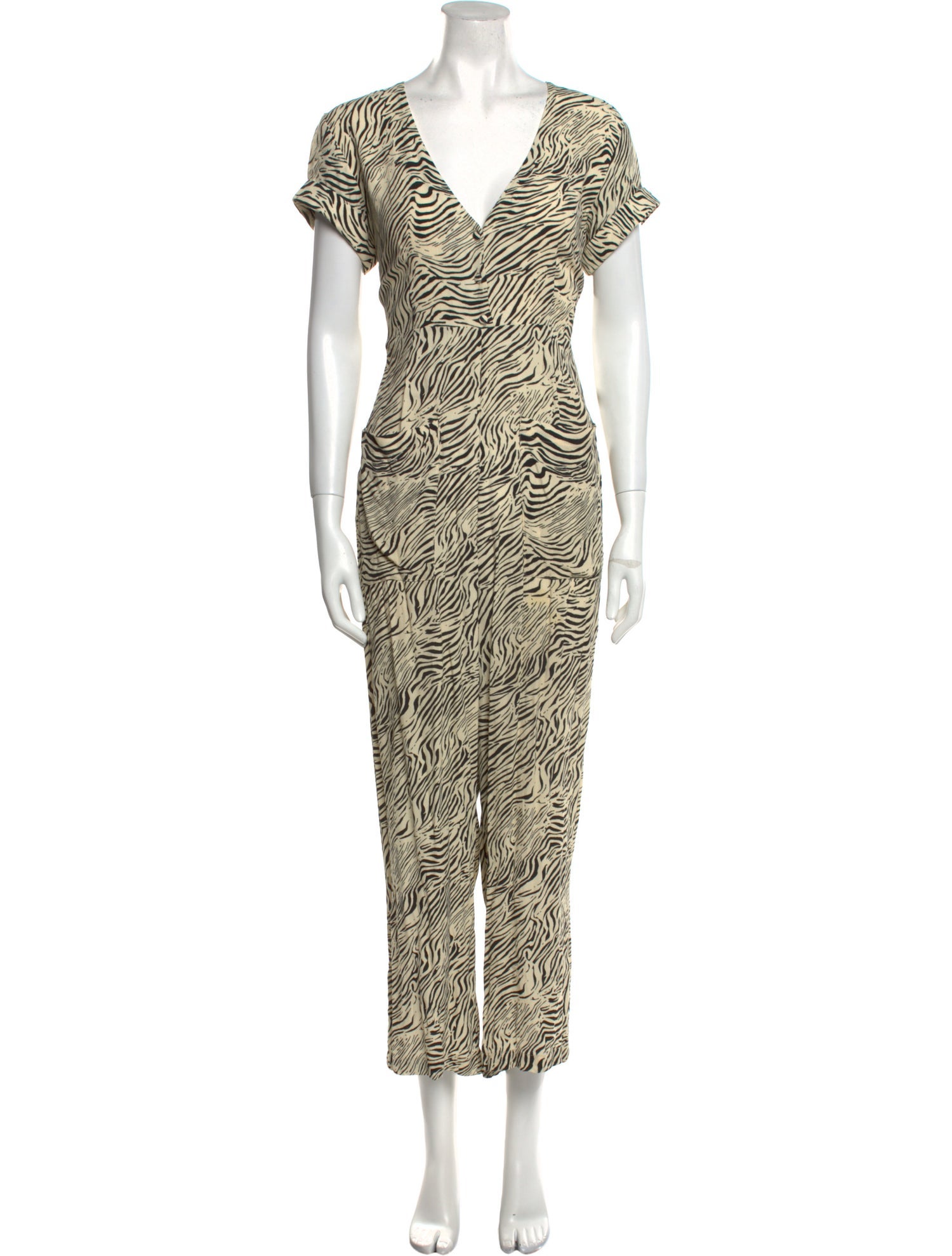Capulet Plunge Neckline Jumpsuit