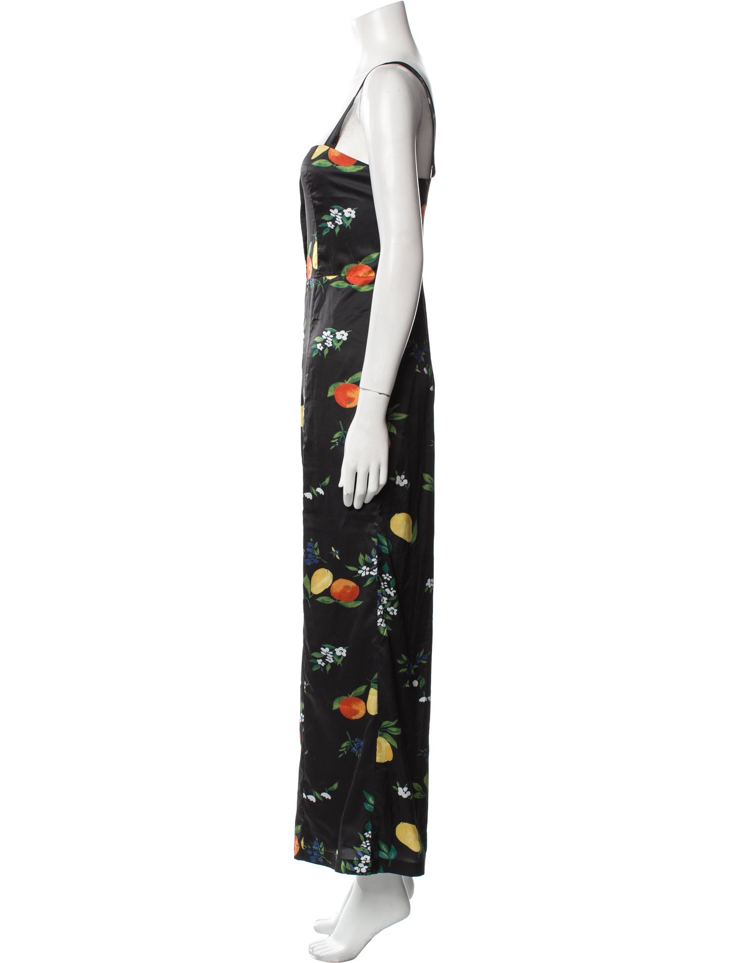 Capulet Floral Print Square Neckline Jumpsuit