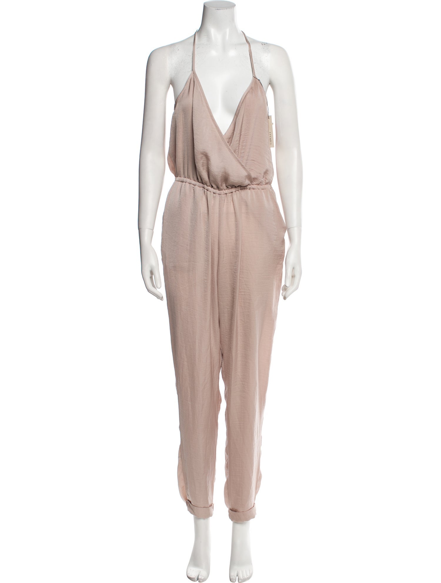 Capulet Plunge Neckline Jumpsuit