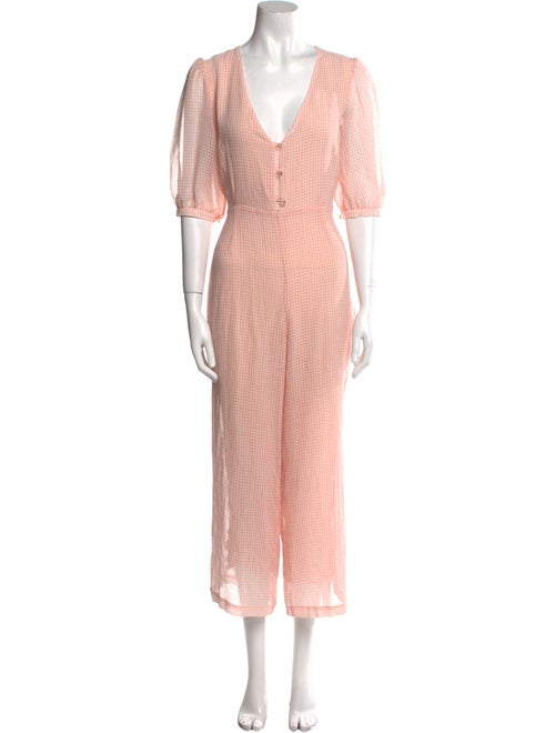 Capulet Plunge Neckline Jumpsuit