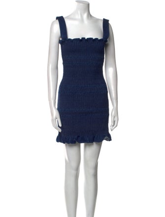 Capulet Square Neckline Mini Dress