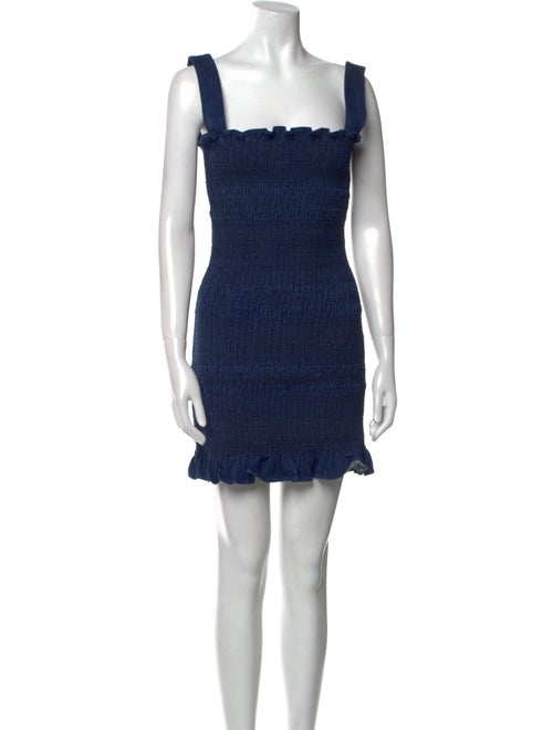 Capulet Square Neckline Mini Dress