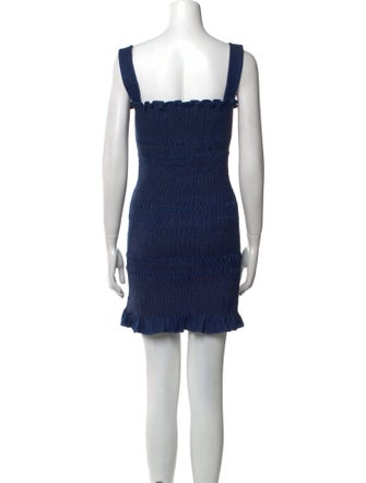 Capulet Square Neckline Mini Dress