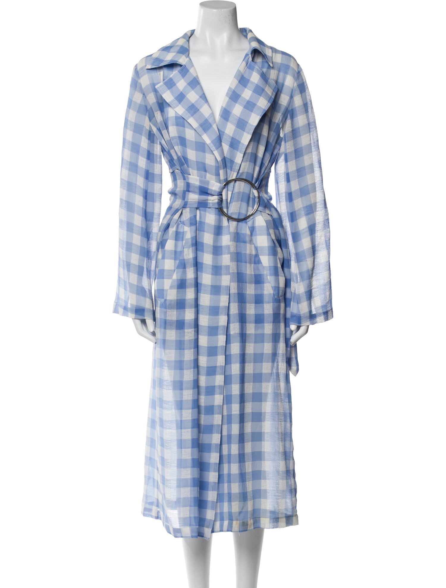 Capulet Plaid Print Long Dress