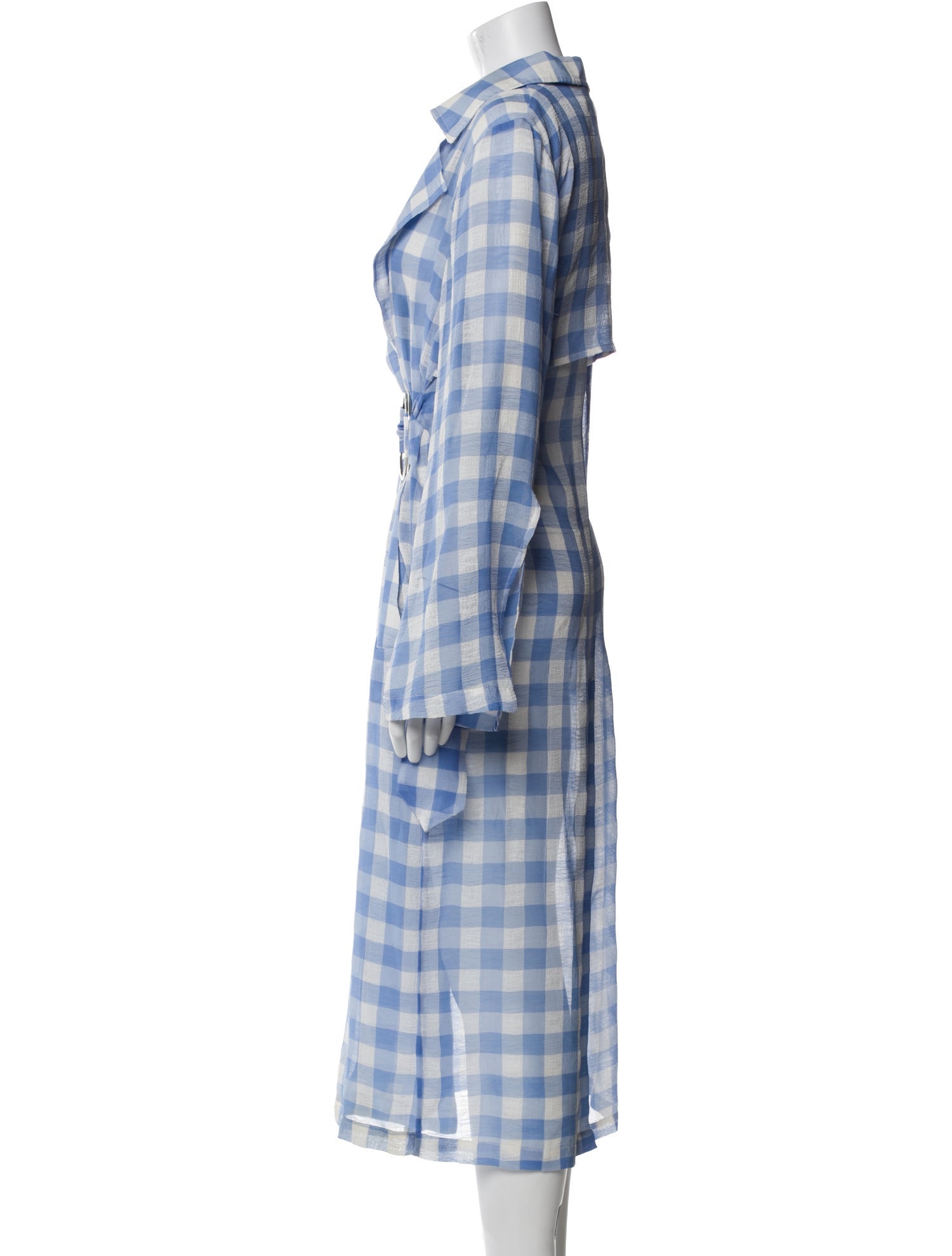 Capulet Plaid Print Long Dress