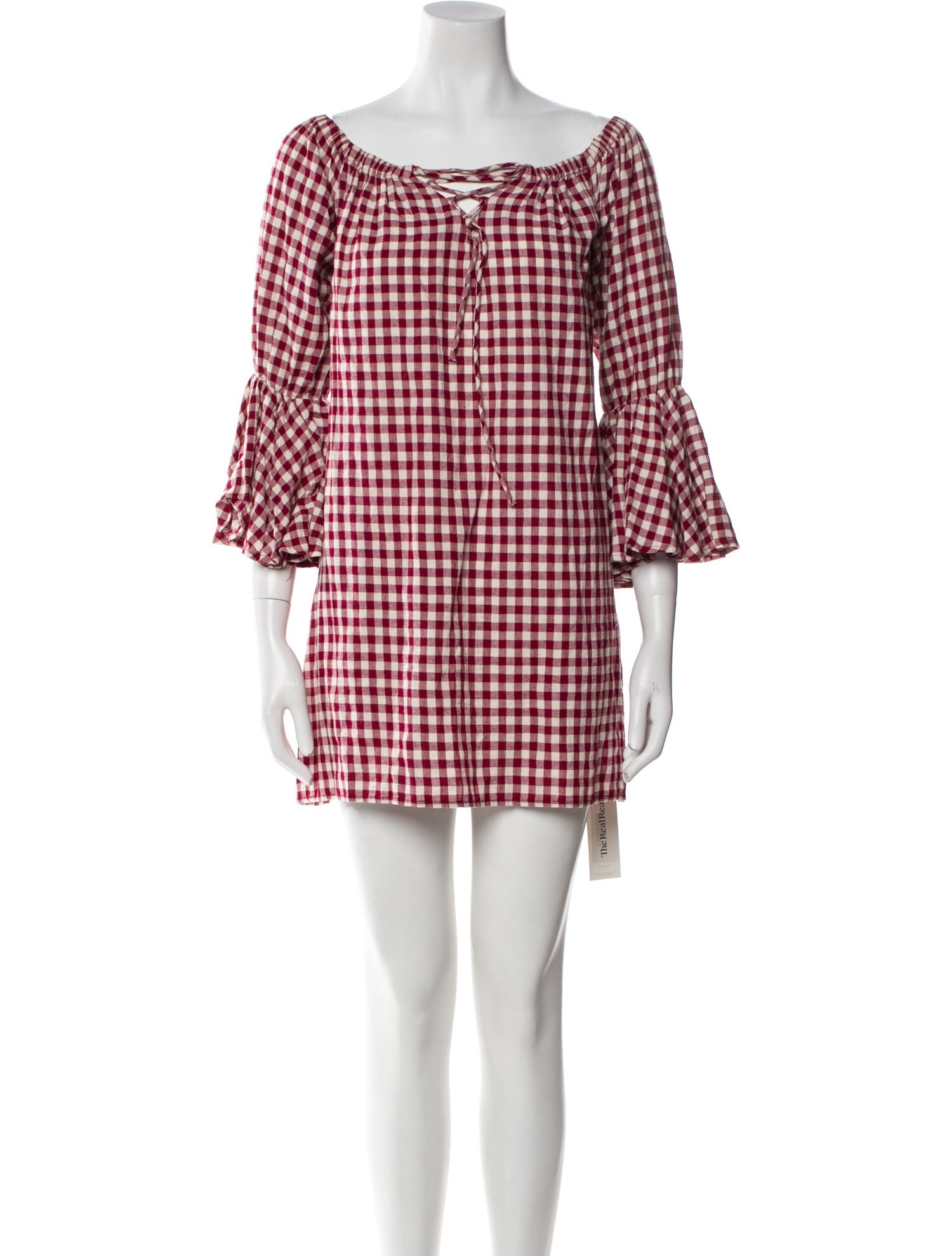Capulet Plaid Print Mini Dress
