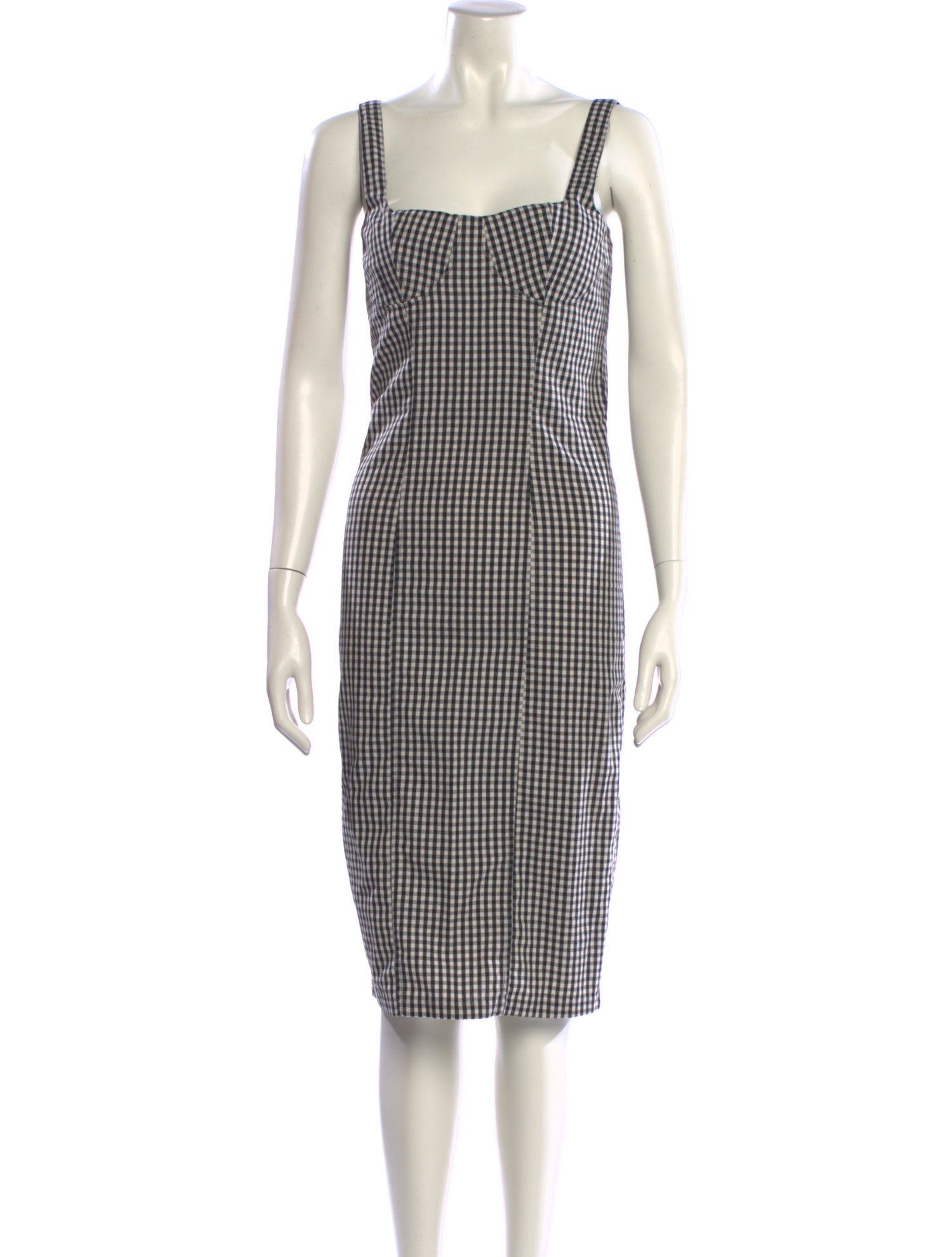 Capulet Plaid Print Knee-Length Dress