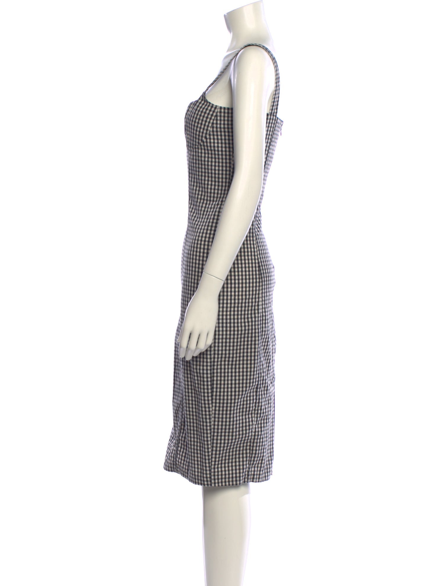 Capulet Plaid Print Knee-Length Dress