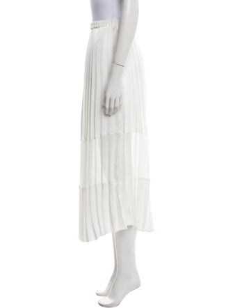 Caballero Mesh Accents Midi Length Skirt