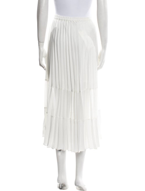 Caballero Mesh Accents Midi Length Skirt