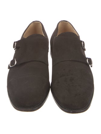 Cardinale Suede Monk Straps
