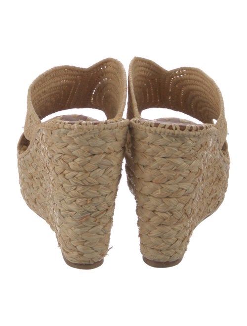 Carrie Forbes Straw Cutout Accent Espadrilles