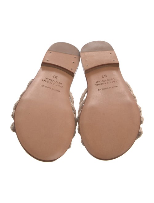 Carrie Forbes Raffia Slides