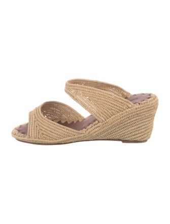 Carrie Forbes Raffia Sandals