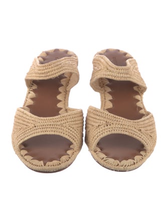 Carrie Forbes Raffia Sandals
