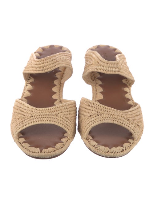 Carrie Forbes Raffia Sandals