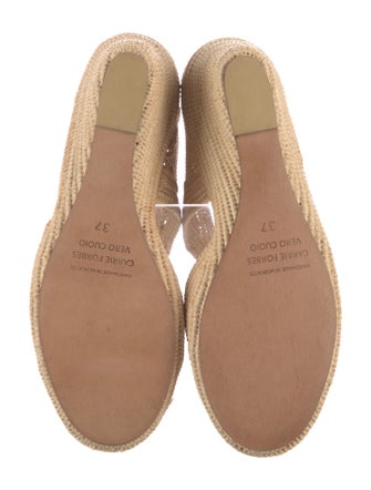 Carrie Forbes Raffia Sandals