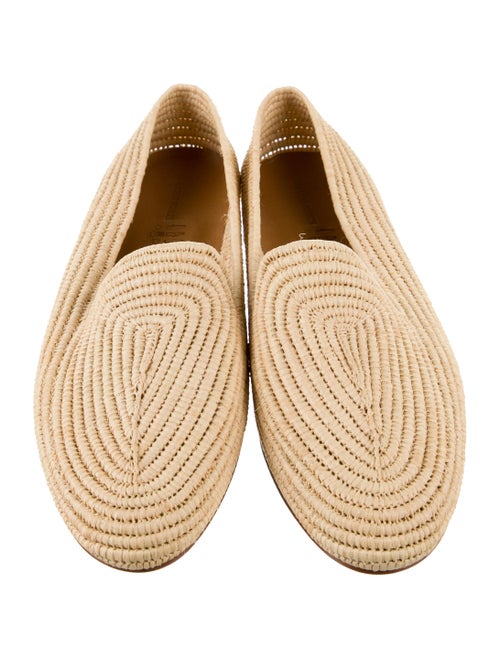 Carrie Forbes Straw Loafers