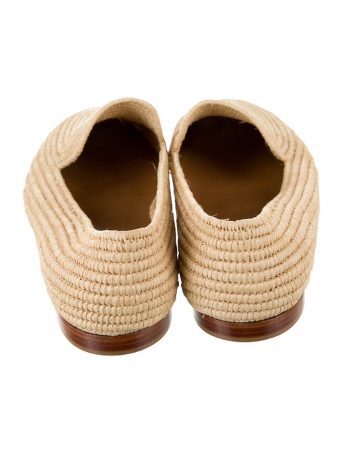 Carrie Forbes Straw Loafers