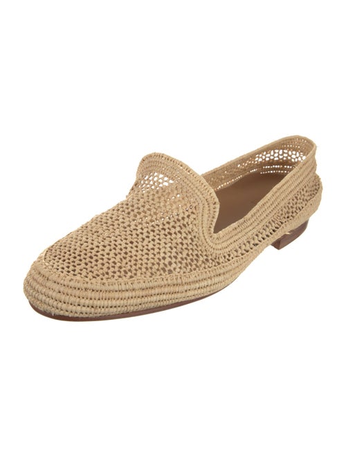 Carrie Forbes Raffia Loafers