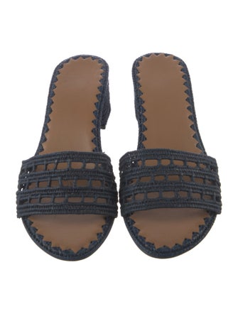 Carrie Forbes Raffia Sandals