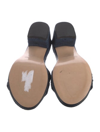 Carrie Forbes Raffia Sandals