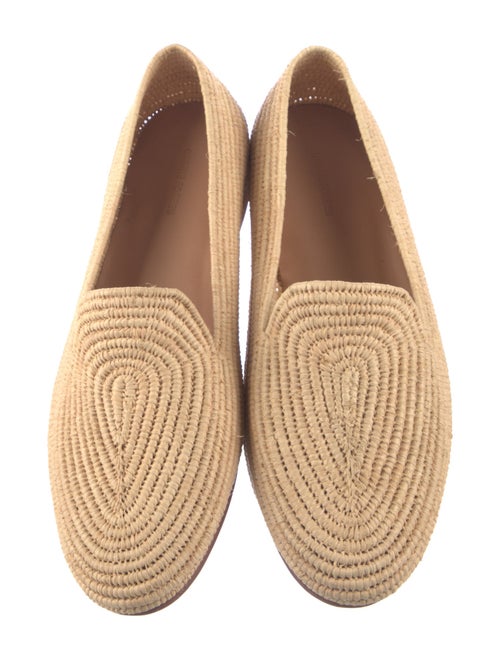 Carrie Forbes Raffia Loafers