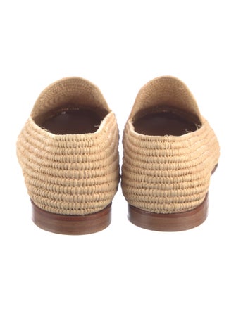 Carrie Forbes Raffia Loafers