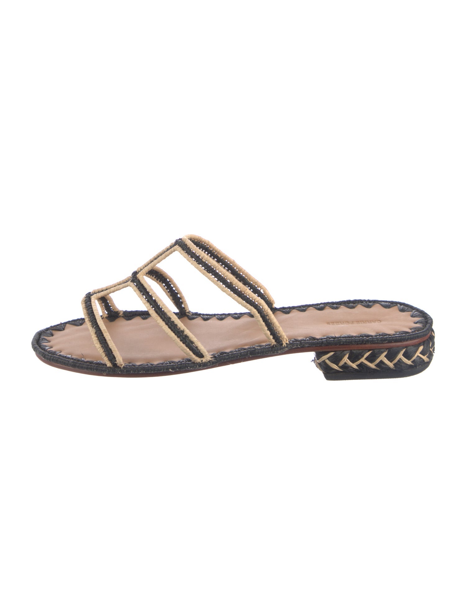 Carrie Forbes Raffia Sandals