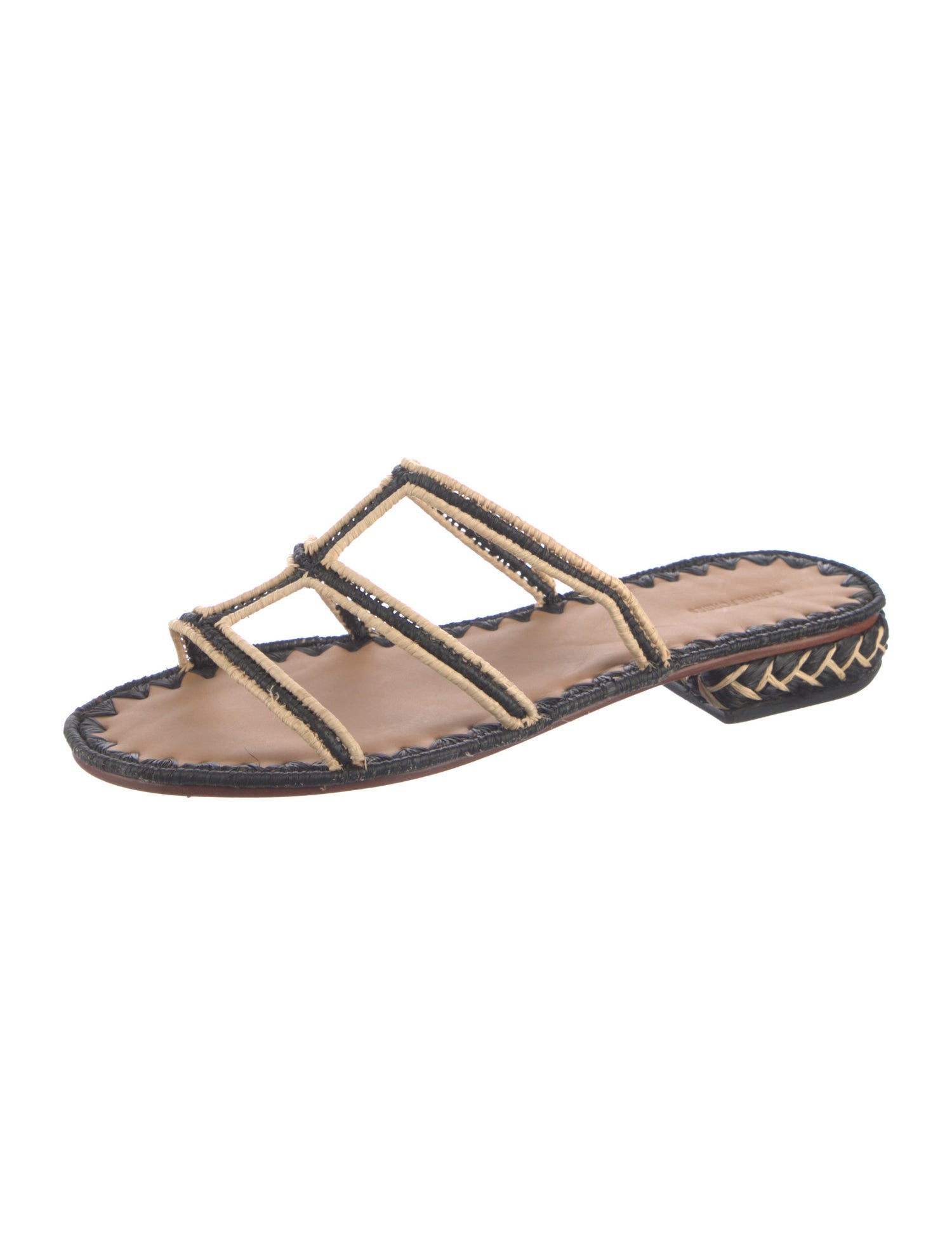 Carrie Forbes Raffia Sandals