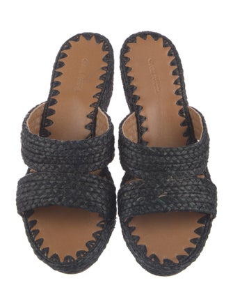 Carrie Forbes Raffia Sandals