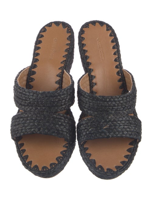 Carrie Forbes Raffia Sandals