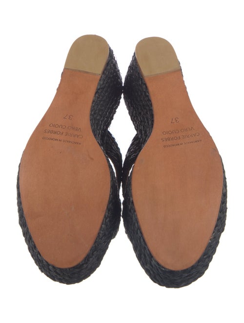 Carrie Forbes Raffia Sandals