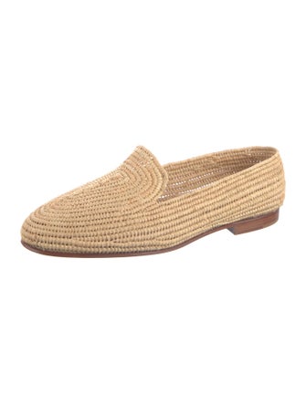 Carrie Forbes Raffia Loafers