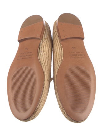 Carrie Forbes Raffia Loafers